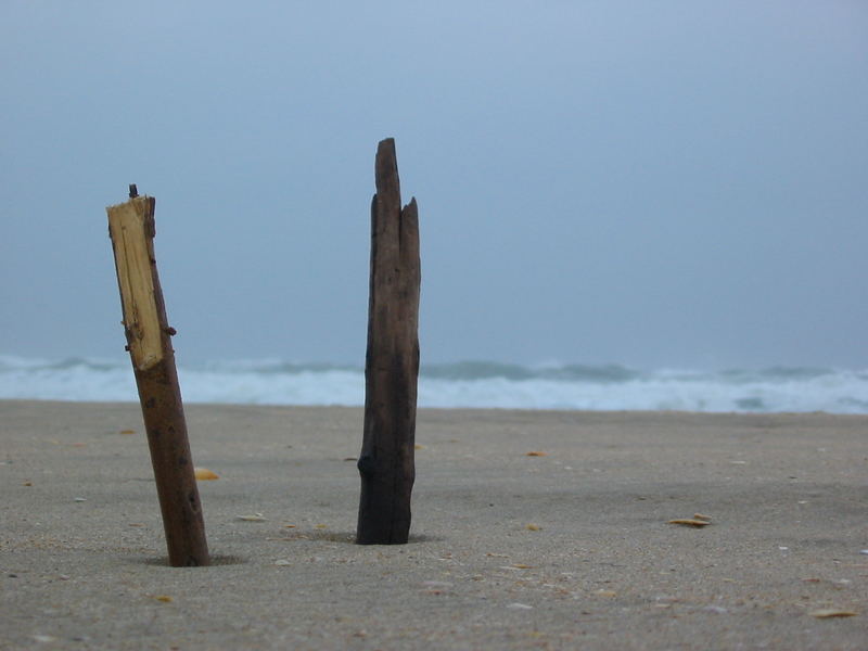 Am Strand...