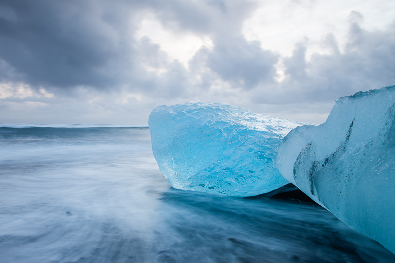 Am Strand bei Jökulsárlón #2