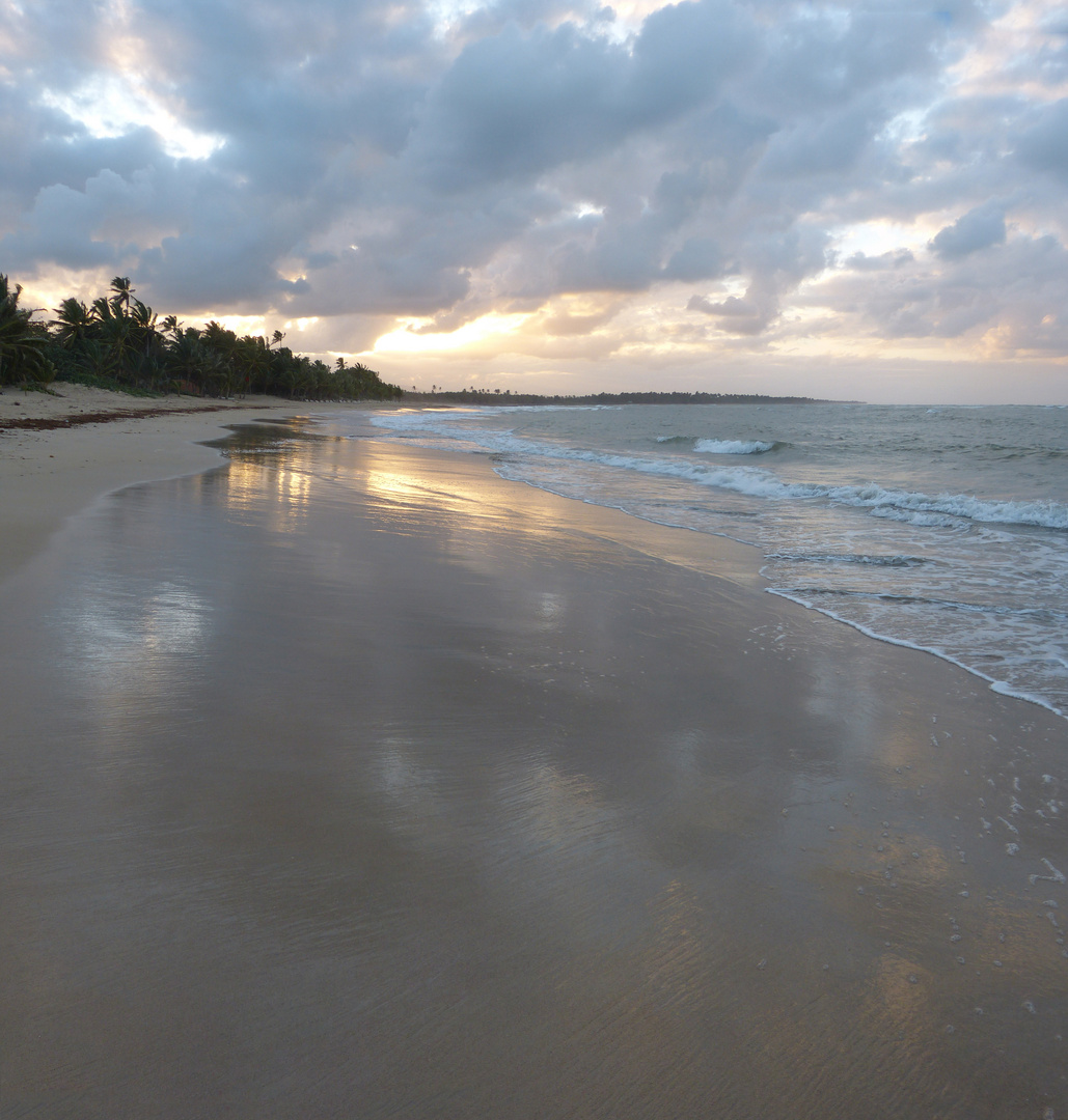 am Strand bei Punta Cana