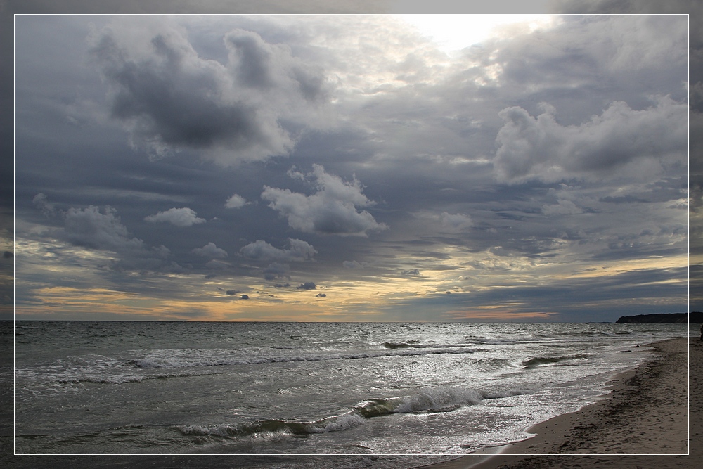 Am Strand bei Sellin