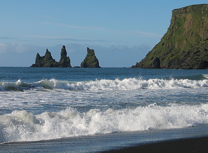 Am Strand bei Vík