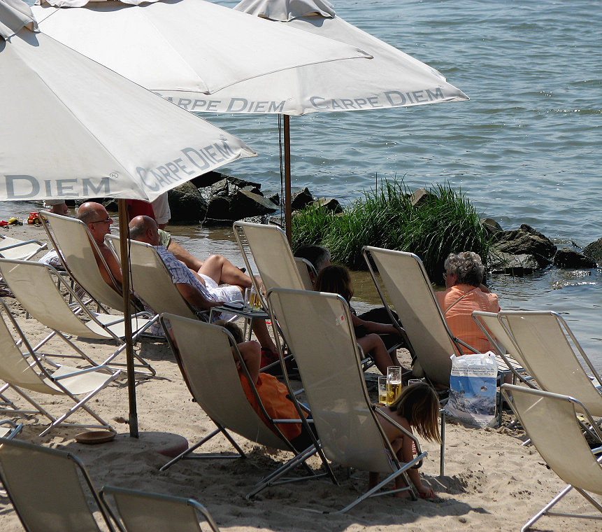 am Strand daheim