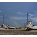 am Strand...