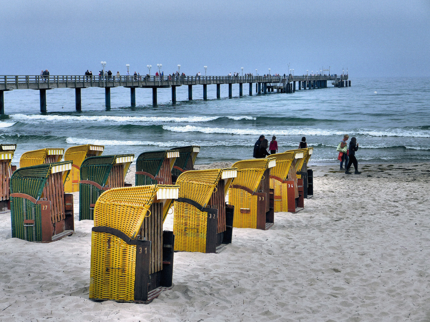 Am Strand der Ostsee