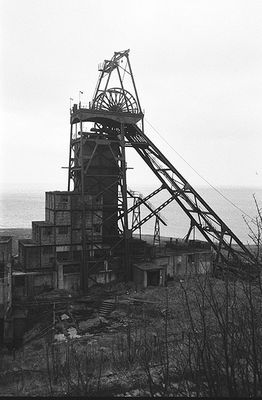 Am Strand des Firth of Forth in Schottland