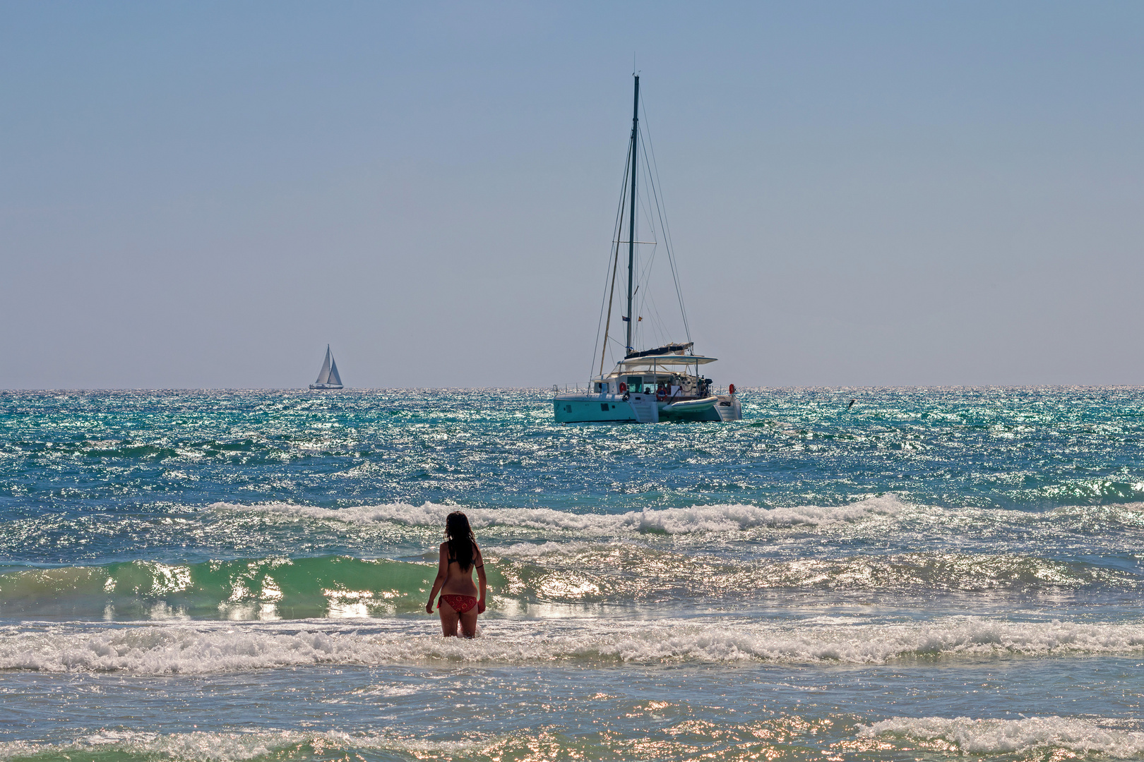 Am Strand Es Trenc, Mallorca