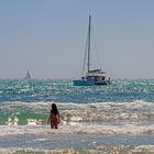 Am Strand Es Trenc, Mallorca