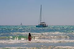 Am Strand Es Trenc, Mallorca