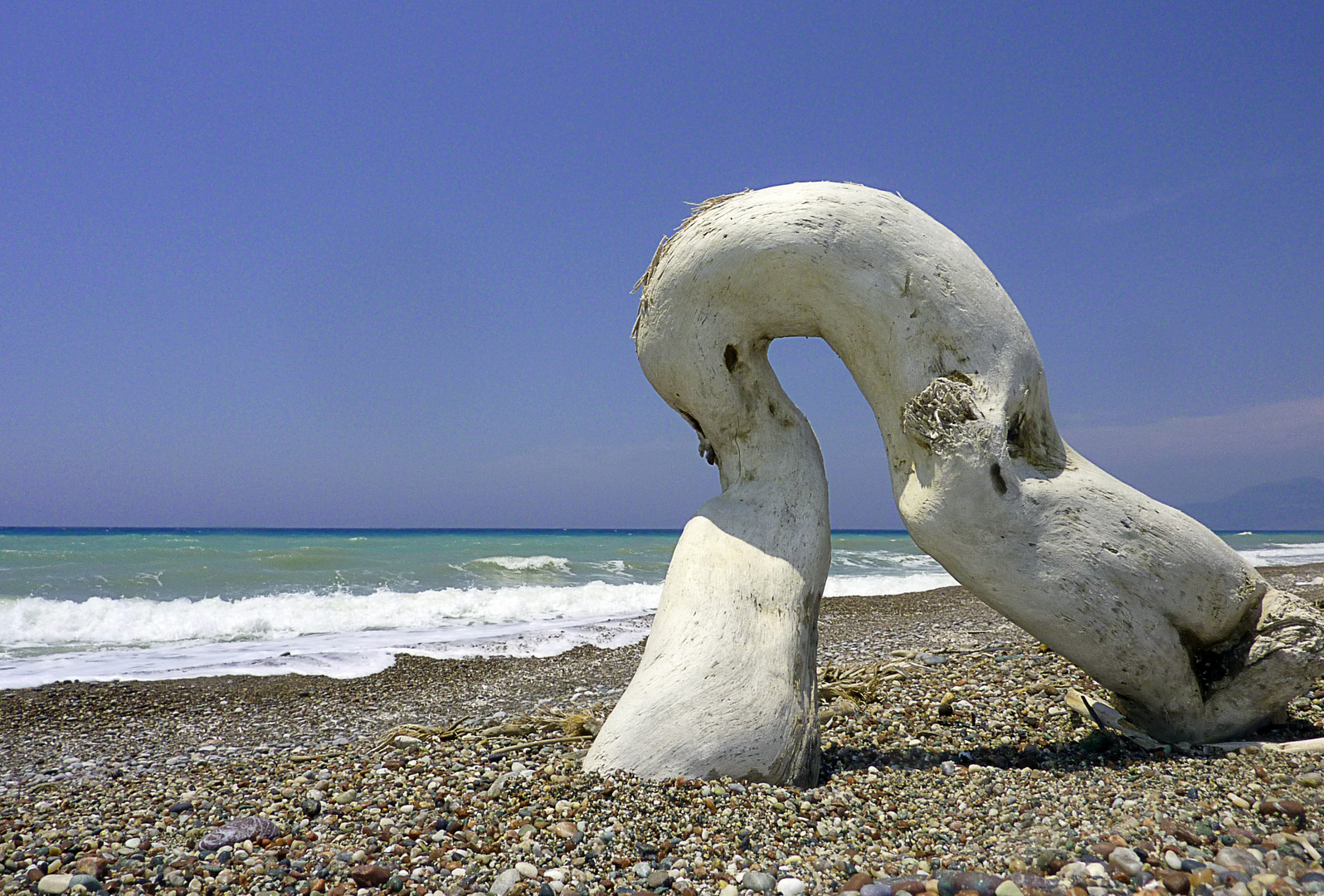 Am Strand ......