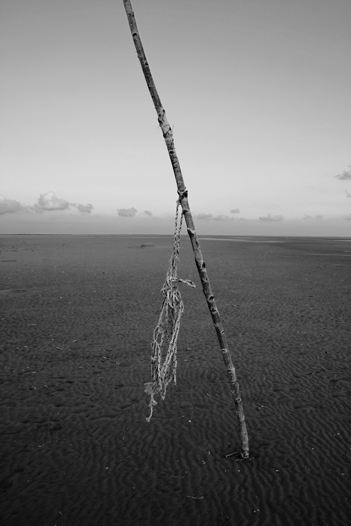 Am Strand...