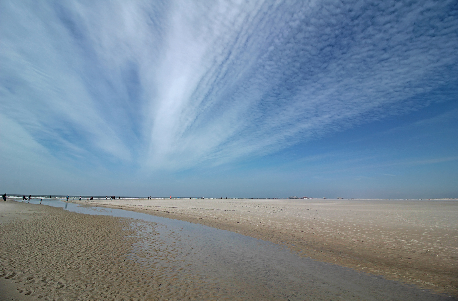 Am Strand...