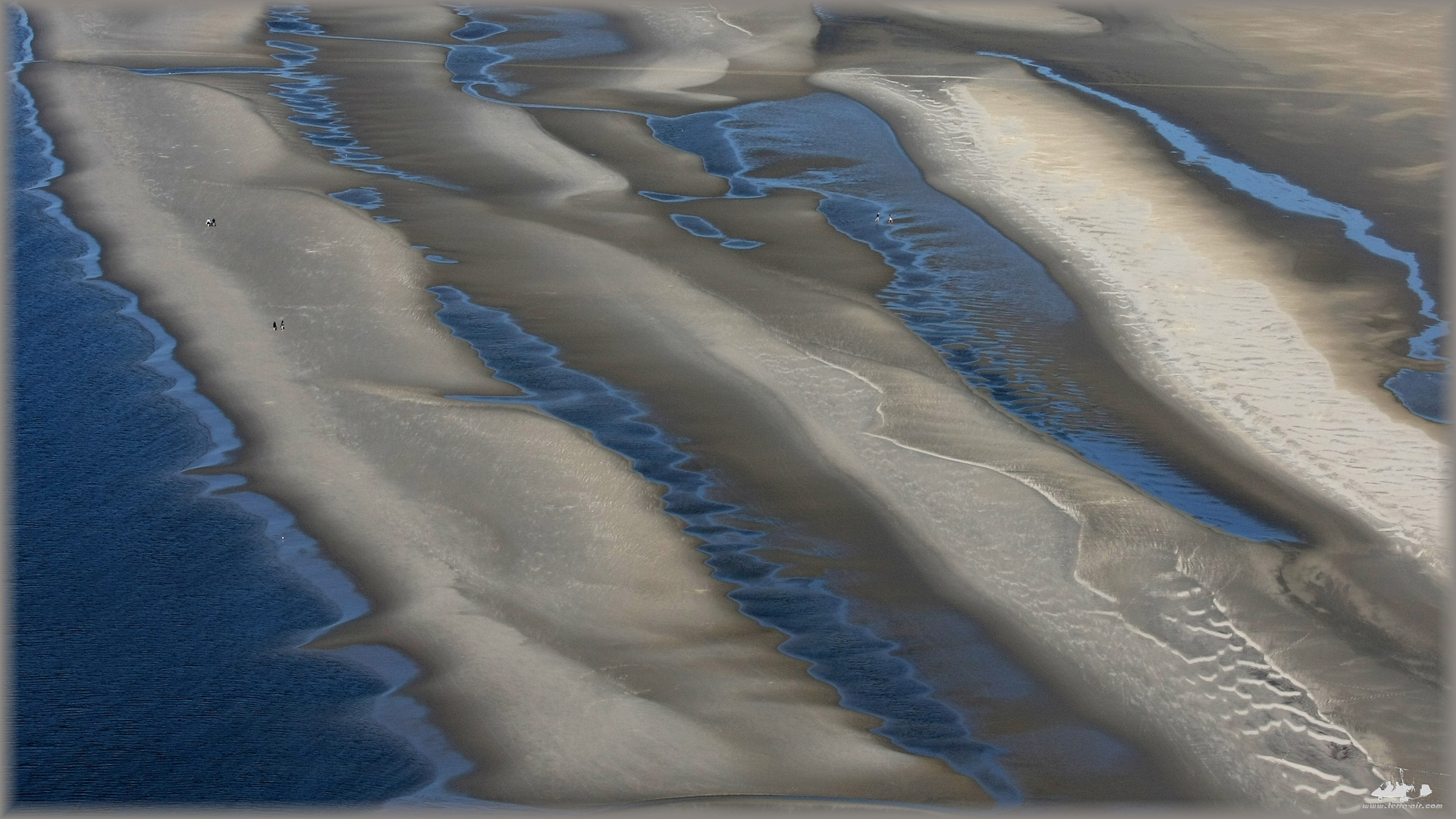 Am Strand ganz oben