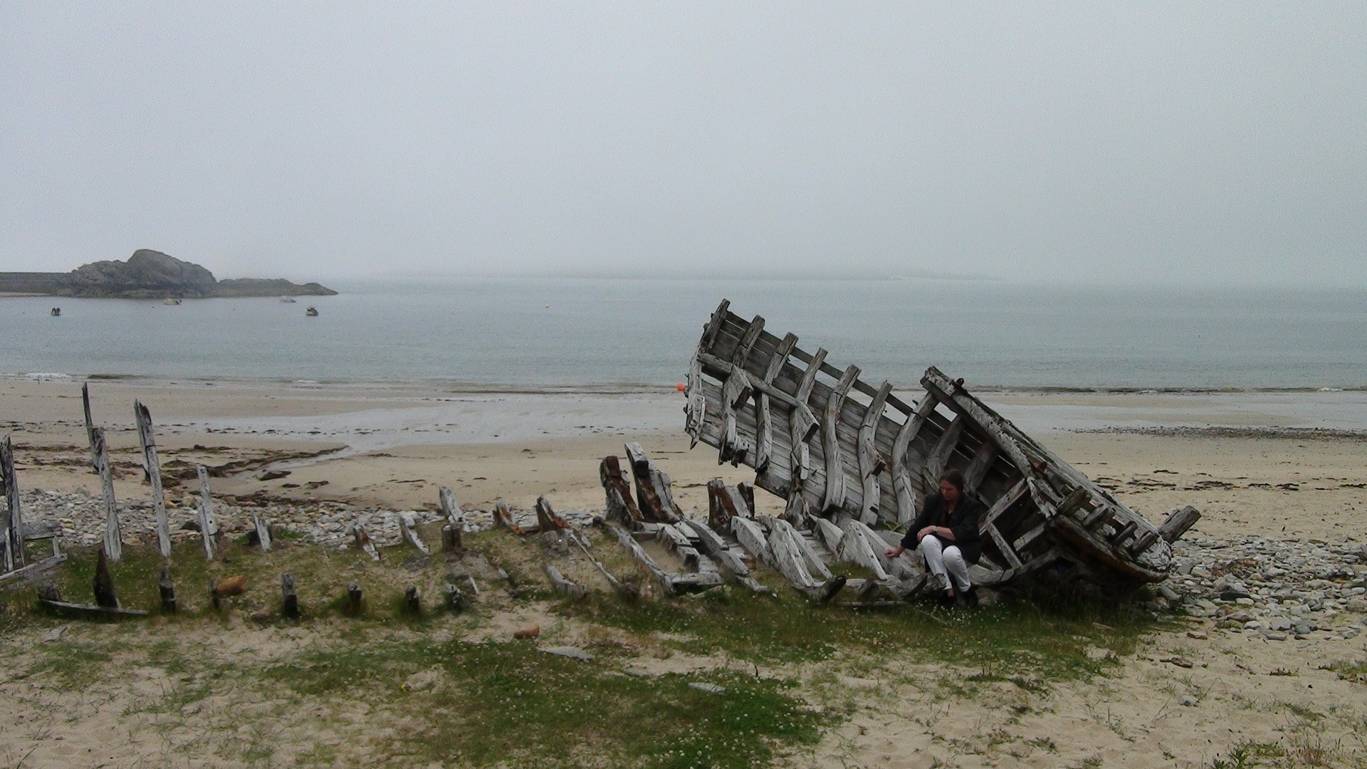 Am Strand geblieben...