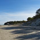 Am Strand im Oktober in Zinnowitz  