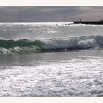 am Strand in Barcelon 2