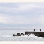 am Strand in Barcelon 4