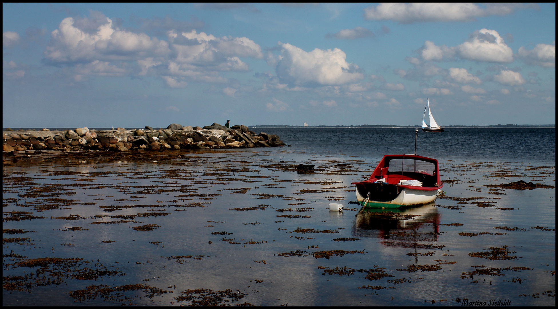 am Strand in Bülk bei Kiel