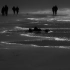 am strand in dänemark ..