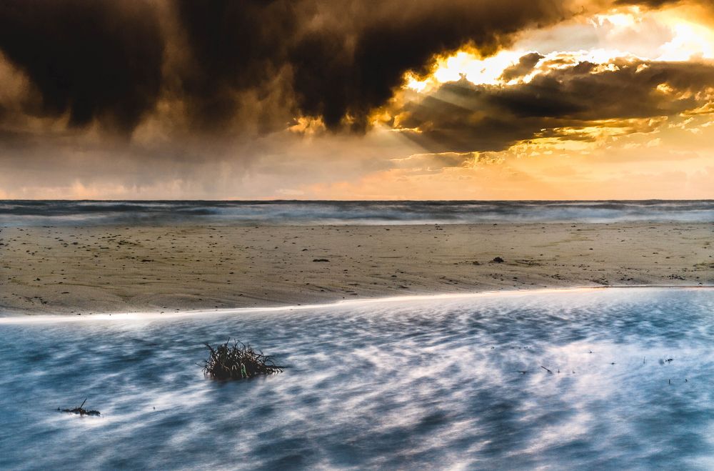 Am Strand in Dänemark