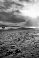 am strand in dänemark ..