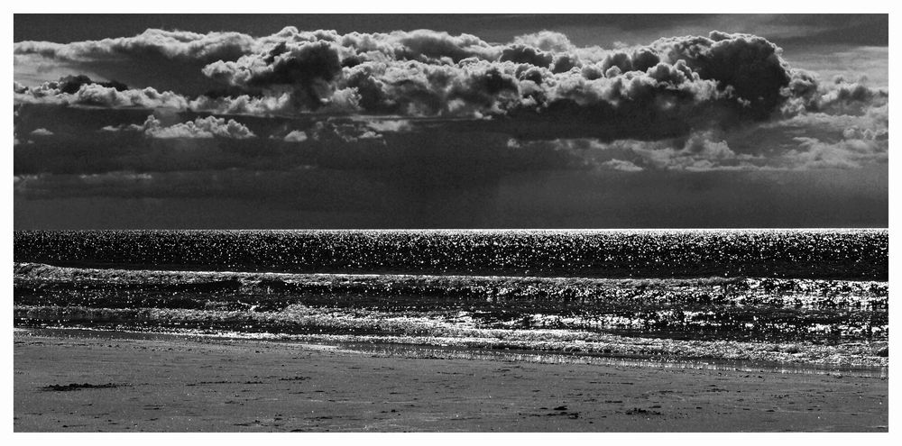 Am Strand in Dänemark ...