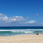 Am Strand in der Bucht Cala Agulla