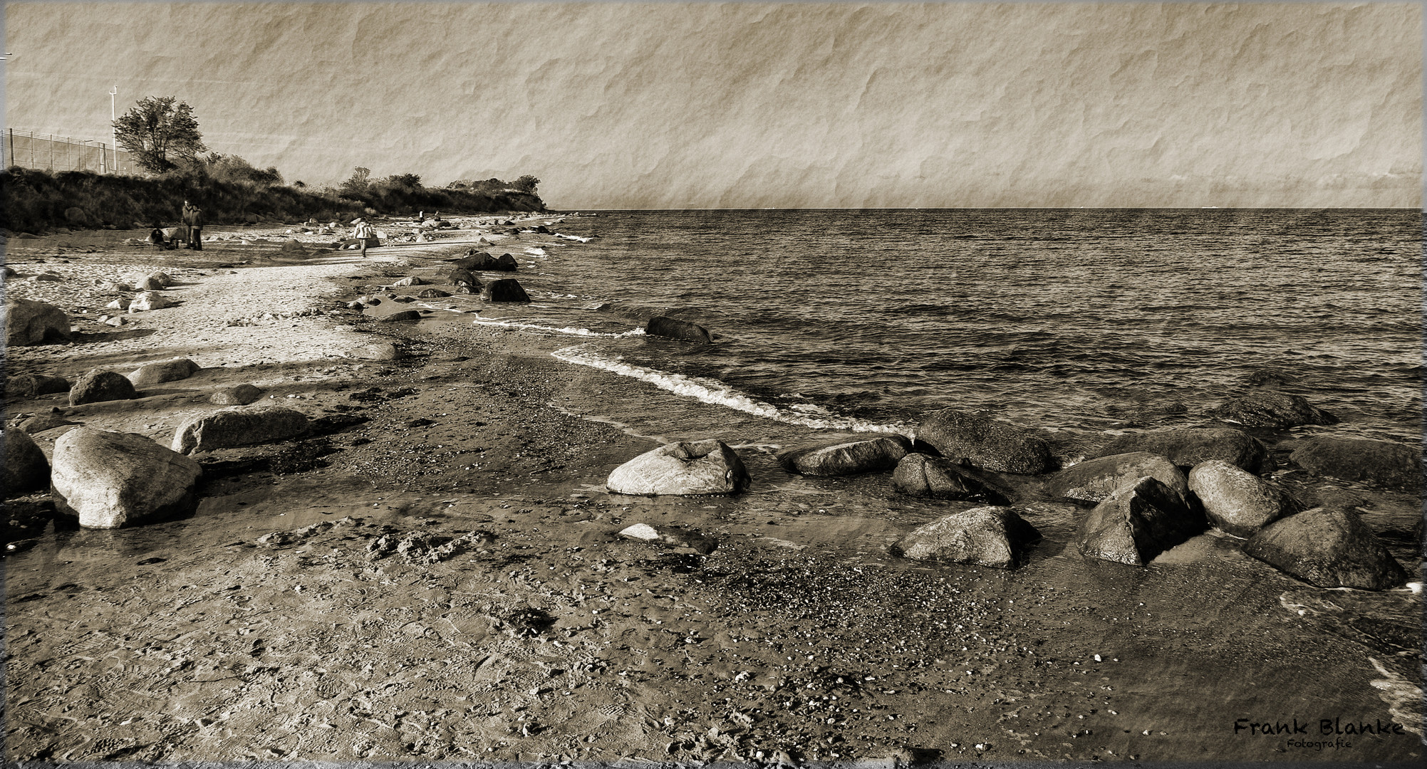 Am Strand in der Nähe von Staberdorf