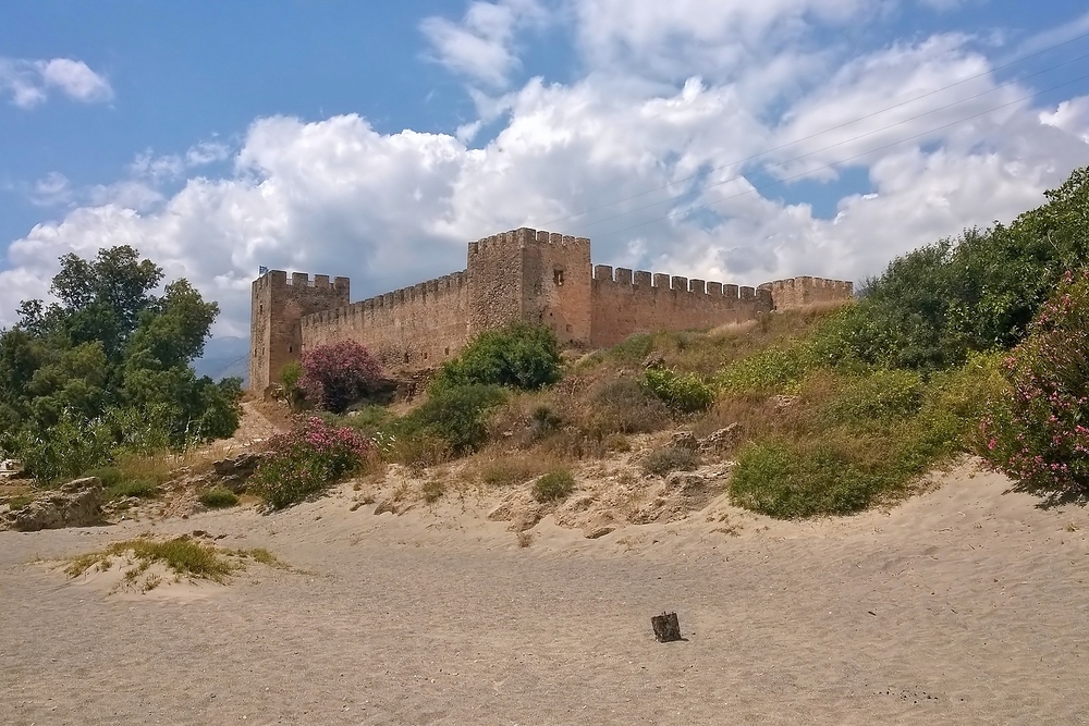 Am Strand in Frangokastello