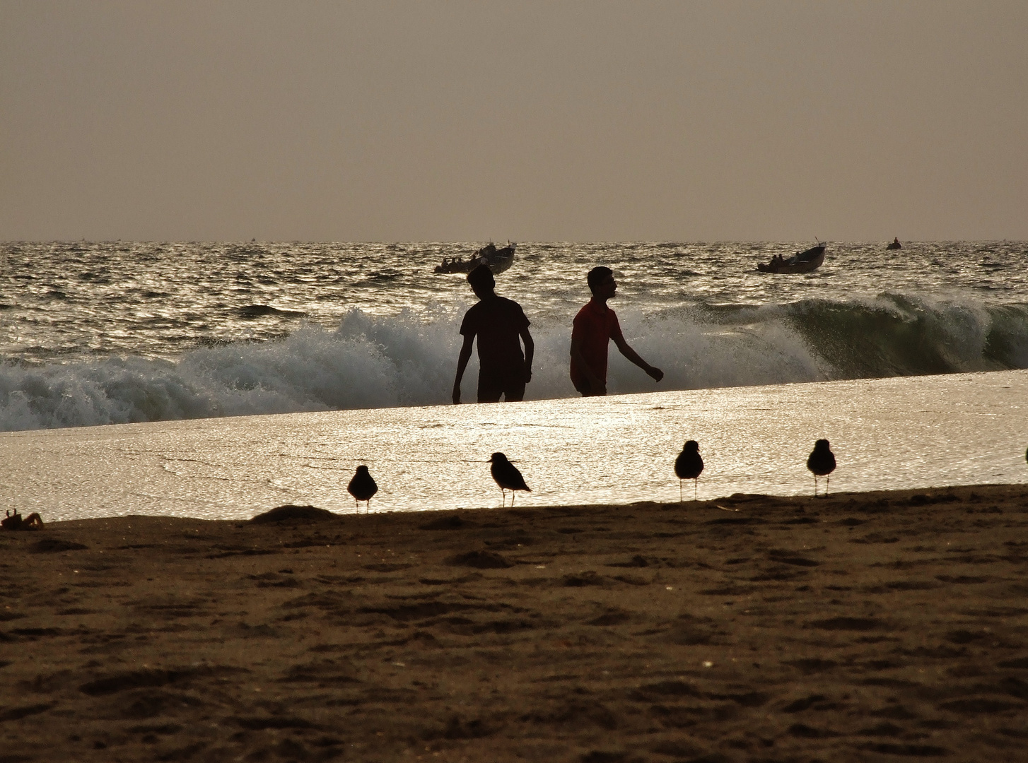 Am Strand in Kovalam