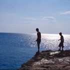 Am Strand in Kroatien