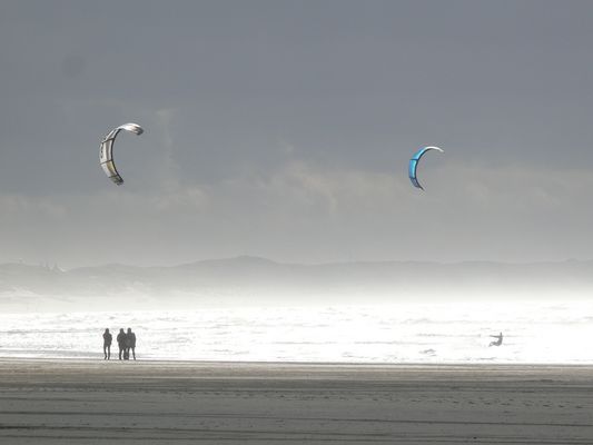 am Strand in Scheveningen