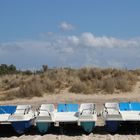 Am Strand in Vada, Toscana