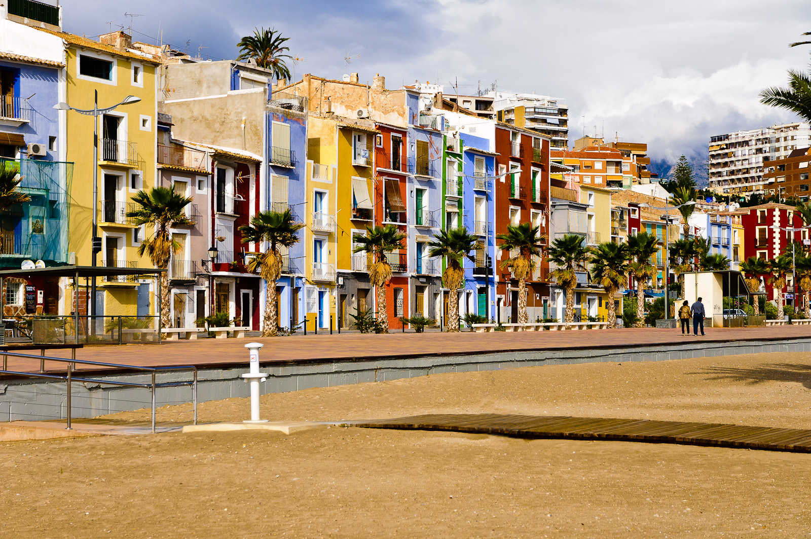 Am Strand in Villajoyosa