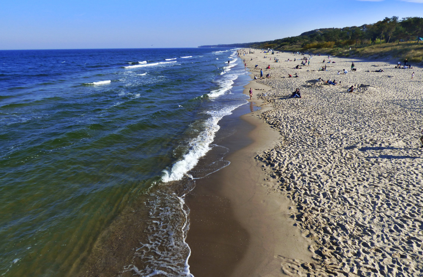 Am Strand in Zinnowitz  