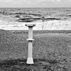 Am Strand - rote Flagge / At the beach - red flag