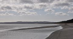 Am Strand unterwegs nach Binz