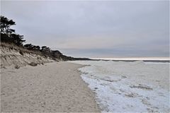 Am Strand unterwegs nach Zinnowitz