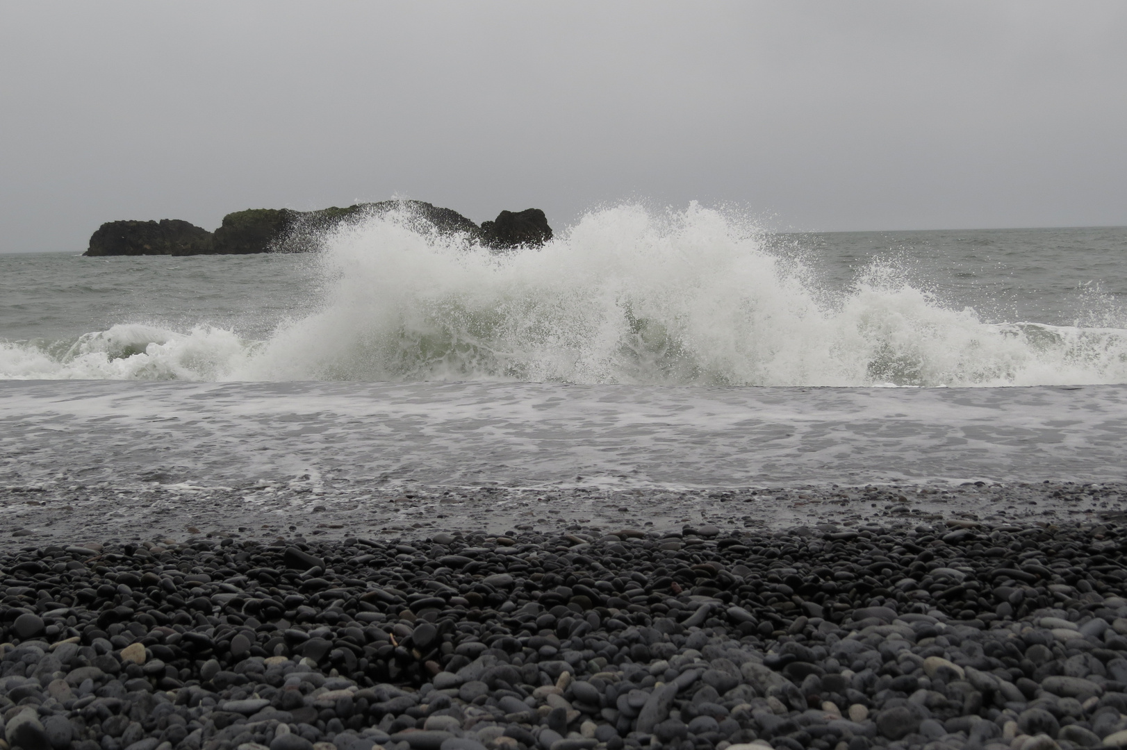 Am Strand vom Dyrhólaey