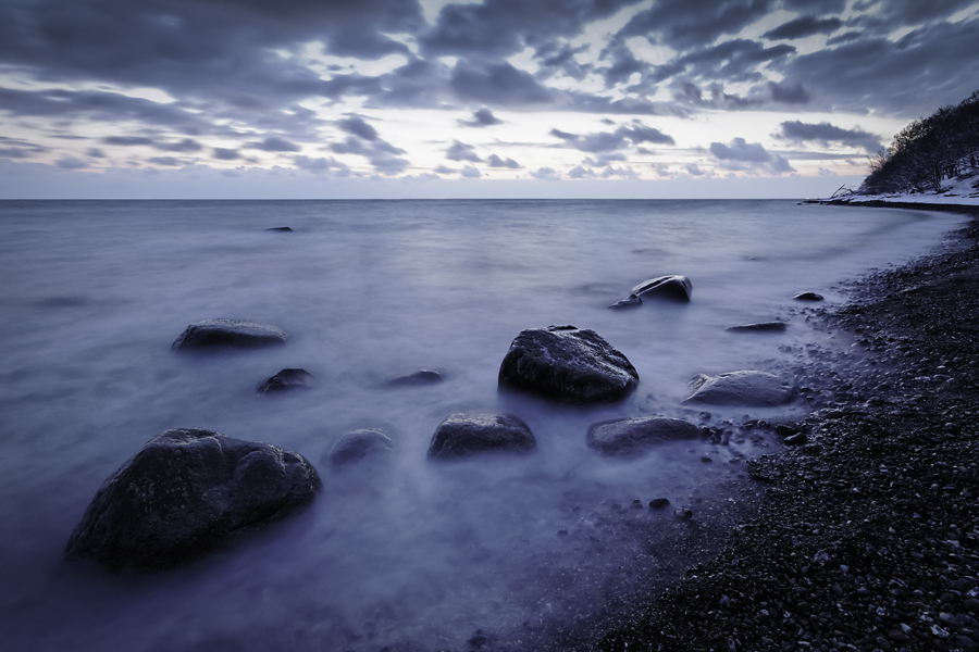 Am Strand vom Königsstuhl/Rügen