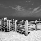 Am Strand vom Norddorf auf ..