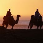 Am Strand von Agadir