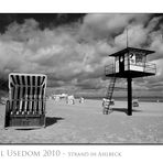 Am Strand von Ahlbeck