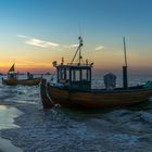  Am Strand von Ahlbeck auf Usedom.