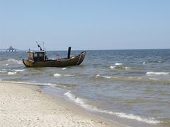 Am Strand von Ahlbeck