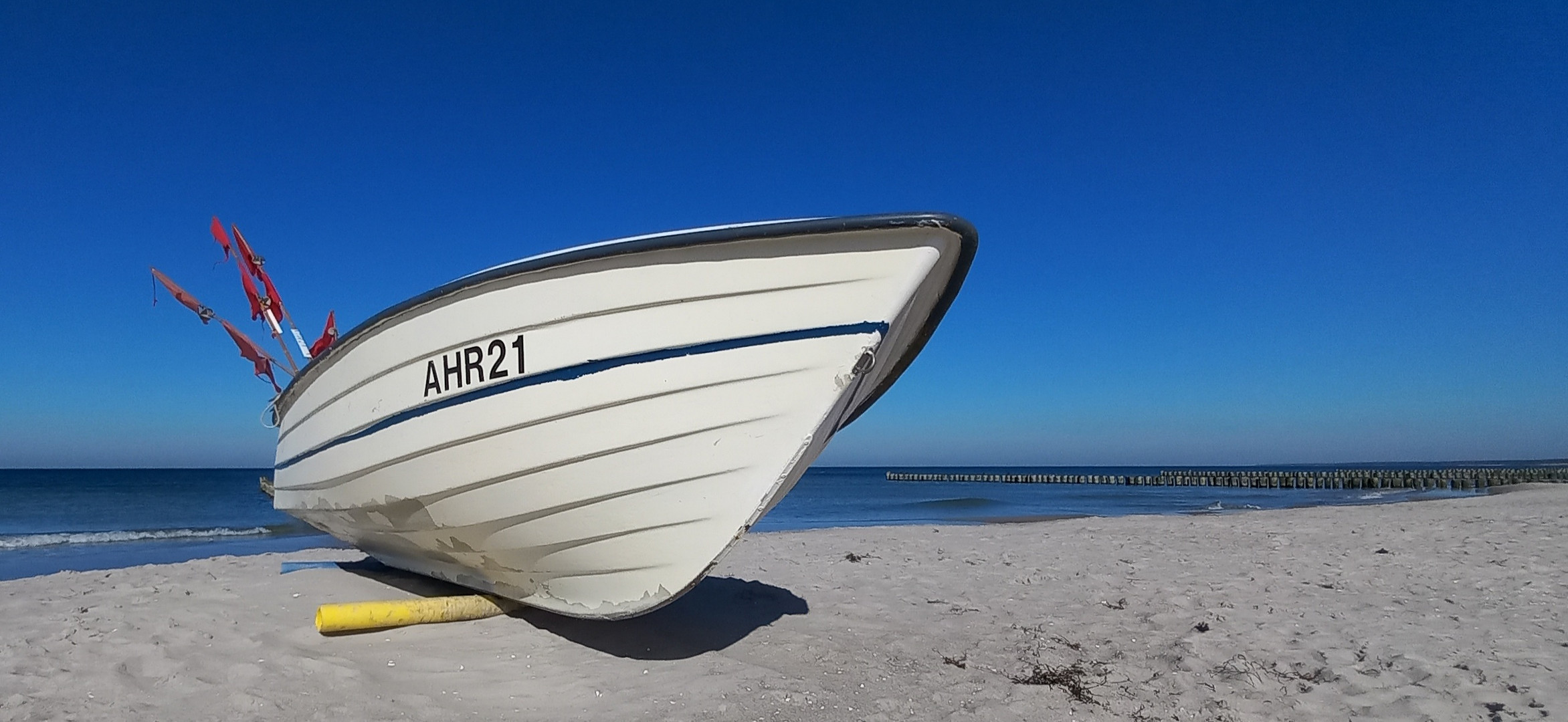 Am Strand von Ahrenshoop 