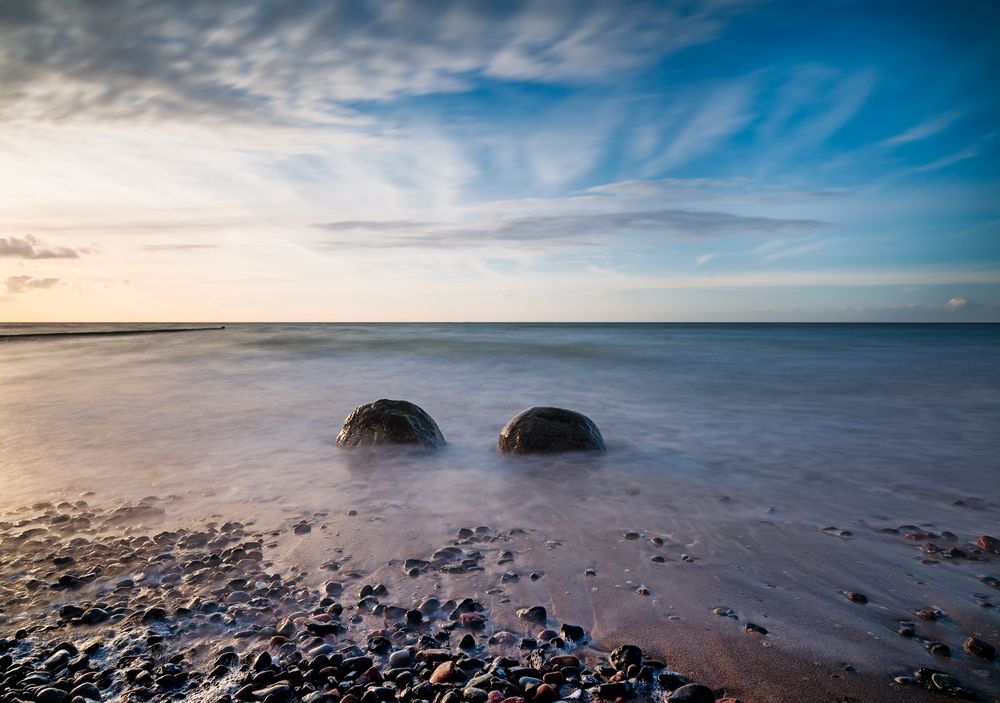 am Strand von Ahrenshoop