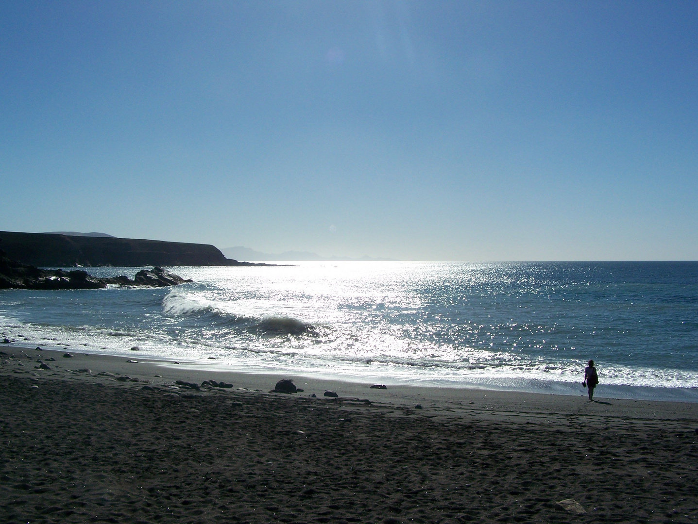 Am Strand von Ajui (Lanzarote)