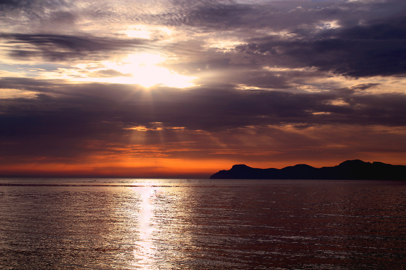 am Strand von Alcudia