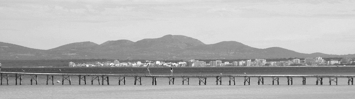 am Strand von Alcudia