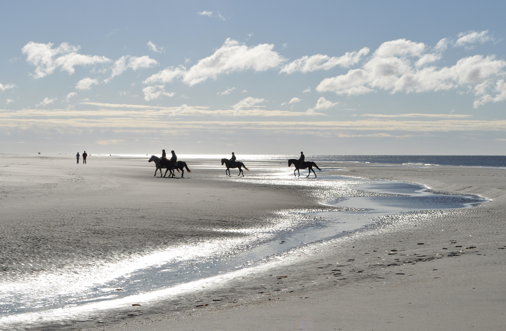 Am Strand von Amrum